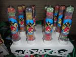 Tubos de ensaio Angry Birds