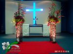 Altar - colunas em cip