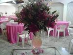 DECORAO COM FLORES