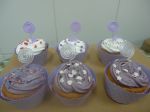 cupcake lilas