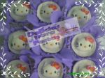 Cup cake hello kitty modelado