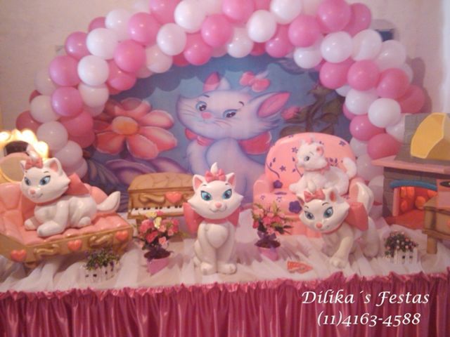 Gatinha Marie Tema de Festa Infantil.jpg :: BUFFET INFANTIL ZONA