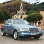 MERCEDES C 280, BANCO DE COURO, AUTOMATICA.