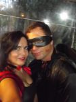 DJ SID e sua esposa na temtica da festa!