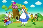 alice no pas das maravilhas painel festa infantil banner (1)