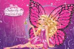 Barbie Butterfly E A Princesa Fada painel festa infantil banner (10)