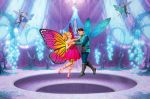 Barbie Butterfly E A Princesa Fada painel festa infantil banner (8)