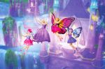 Barbie Butterfly E A Princesa Fada painel festa infantil banner (7)