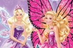 Barbie Butterfly E A Princesa Fada painel festa infantil banner (4)