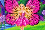 Barbie Butterfly E A Princesa Fada painel festa infantil banner (1)