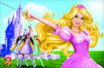 barbie e as tres mosqueteiras painel festa infantil banner  (6)