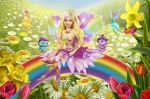 barbie fairytopia painel festa infantil banner dkorinfest (1)