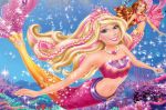 barbie vida de sereia painel festa infantil banner dkorinfest (4)