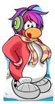 club penguin display cenario de chao totem mdf dkorinfest (7)