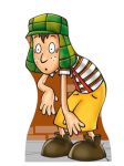 chaves display cenario de chao totem mdf dkorinfest (2)