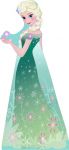 frozen fever display cenario de chao totem mdf dkorinfest (4)