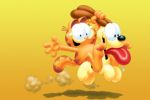 Garfield painel festa infantil banner dkorinfest (2)