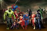 Marvel  e dc comics painel festa infantil dkorinfest (11)