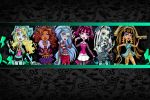 Monster High painel festa infantil banne dkorinfest (8)