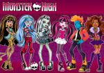 Monster High painel festa infantil banne dkorinfest (3)