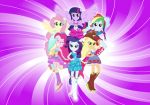 My Little Pony Esquadria Girls painel festa infantil banner dkorinfest (2)