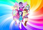 My Little Pony Esquadria Girls painel festa infantil banner dkorinfest (1)