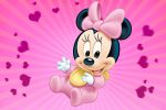 Minnie Mouse Baby painel festa infantil banner dkorin (1)