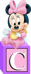 minie Mouse baby display cenario de chao totem mdf dkorinfes  (3)