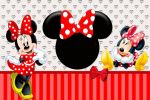 Minnie Mouse Vermelha painel festa infantil banner dkorinfest(31)