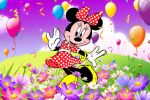 Minnie Mouse Vermelha painel festa infantil banner dkorinfest(23)