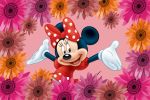 Minnie Mouse Vermelha painel festa infantil banner dkorinfest(14)