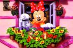 Minnie Mouse Vermelha painel festa infantil banner dkorinfest(6)