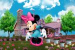 Minnie Mouse painel festa infantil banner dkorinfest (2)