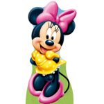 minie Mouse  display cenario de chao totem mdf dkorinfes  (5)