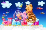 Ursinho Pooh painel festa infantil banner dkorinfest (2)