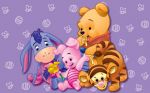 Ursinho Pooh painel festa infantil banner dkorinfest (1)