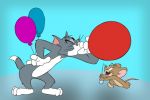 Tom E Jerry  painel festa infantil banner dkorinfest (4)