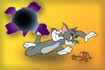 Tom E Jerry  painel festa infantil banner dkorinfest (1)
