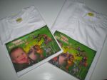 LA 019 - CAMISETA PERSONALIZADA COM O TEMA DA FESTA E A FOTO DA CRIANÇA