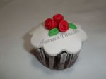 Cupcake mini rosas. 
Sugesto para casamento ou 15 anos.