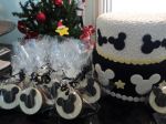 Po de mel decorado Minnie e Mickey