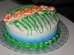 Bolo Rosas (Chantilly)
