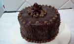 Bolo ganache de chocolate