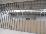 Pared�o de gesso acartonado Drywall com placas ST stand com estrutura de a�o zincado a cada 0.600cm de espessura.