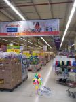 Ação realizada na maior rede de hipermercados do mundo. Nesta ação realizada em Mogi Guaçu fizemos 20 pingentes nas cores da rede.