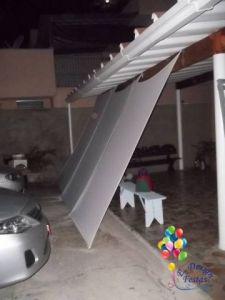 Decoração com malha Tensionada em Jundiaí