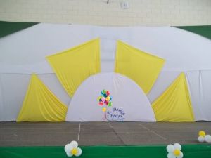 Decoração com malha tensionada Jundiaí
