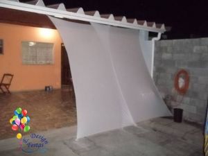 Decoração com malha Tensionada em Jundiaí