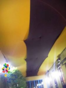 Decoração realizada no restaurante Estação Jundiahy, localizada no Beco Fino.