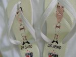 Chinelos com Caricatura